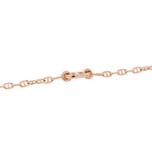 将图像加载到图库查看器中，HERMES Chaine d&#39;Ancre New Farandole Bracelet Size LG 18K Pink Gold
