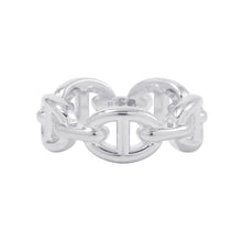 Load image into Gallery viewer, HERMES Chaine d&#39;Ancre Anchene Ring Size PM/51/#11 SV925
