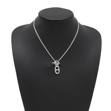 将图像加载到图库查看器中，HERMES Chaine d&#39;Ancre Amulette Necklace SV925
