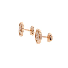 Load image into Gallery viewer, HERMES Chaine d&#39;Ancre Divine Diamond Earrings 18K Pink Gold
