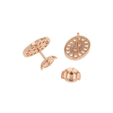Load image into Gallery viewer, HERMES Chaine d&#39;Ancre Divine Diamond Earrings 18K Pink Gold
