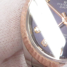 Load image into Gallery viewer, ROLEX Lady-Datejust W28mm Stainless Steel K18PG Aubergine Dial279171G
