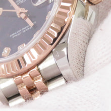 Load image into Gallery viewer, ROLEX Lady-Datejust W28mm Stainless Steel K18PG Aubergine Dial279171G
