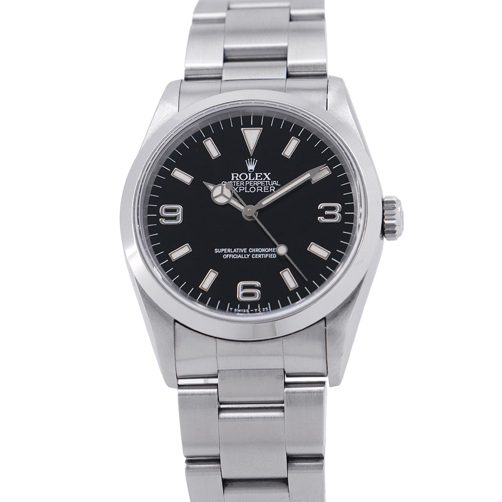 ROLEX ExplorerI W36mm Stainless Steel Black Dial14270