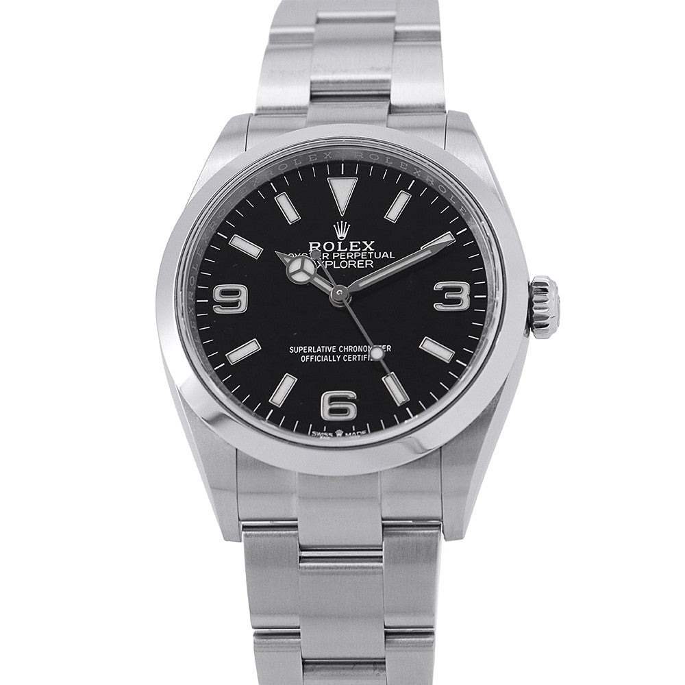 ROLEX Explorer 36 W36mm Stainless Steel Black Dial124270