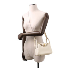 将图像加载到图库查看器中，HERMES Lindy Craie Taurillon Clemence Size Mini
