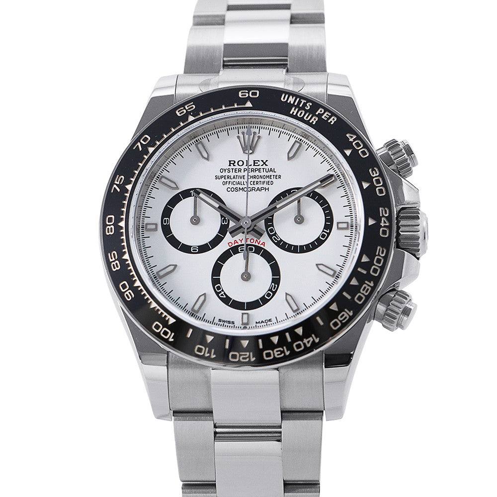 ROLEX Cosmograph Daytona W40mm Stainless Steel White Dial126500LN