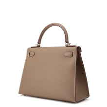 将图像加载到图库查看器中，HERMES Kelly Sellier Etoupe Epsom Size 28
