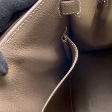 将图像加载到图库查看器中，HERMES Kelly Sellier Etoupe Epsom Size 28
