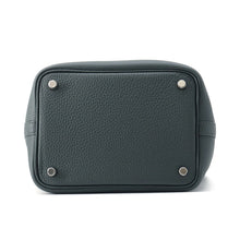 Load image into Gallery viewer, HERMES Picotin Lock Eclat Vert Mangrove/Guripantan Taurillon Clemence Swift Leather Size PM
