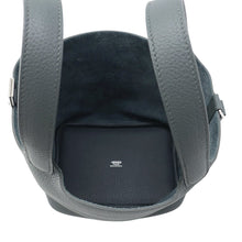 Load image into Gallery viewer, HERMES Picotin Lock Eclat Vert Mangrove/Guripantan Taurillon Clemence Swift Leather Size PM
