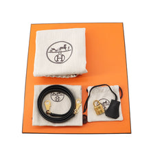 将图像加载到图库查看器中，HERMES Kelly Retourne sewing Black Togo Leather Size 25
