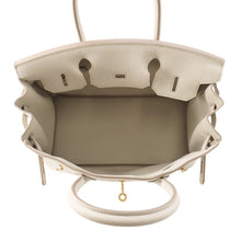 将图像加载到图库查看器中，HERMES Birkin Beton Togo Leather Size 30
