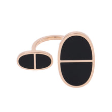 将图像加载到图库查看器中，HERMES Chaine d'Ancre Verso Ring Size TGM/55/#15 K18PG Ceramic
