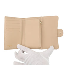 Load image into Gallery viewer, CHANEL Matelasse Medium Wallet BeigeAP0232 Caviar Leather
