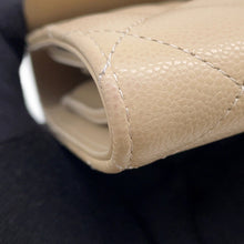 Load image into Gallery viewer, CHANEL Matelasse Medium Wallet BeigeAP0232 Caviar Leather
