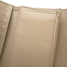 Load image into Gallery viewer, CHANEL Matelasse Medium Wallet BeigeAP0232 Caviar Leather
