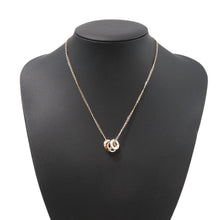 Load image into Gallery viewer, CARTIER Love Three Hoop 6P Diamond NecklaceB7219700 K18PG WG
