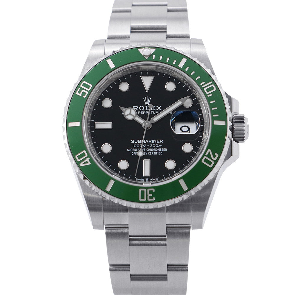ROLEX Submariner Date W41mm Stainless Steel Black Dial126610LV
