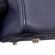 Load image into Gallery viewer, HERMES Birkin Blue Nuit Togo Leather Size 25
