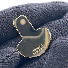 Load image into Gallery viewer, HERMES Twilly Ring epaulet Blue/Pink Metal
