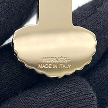 Load image into Gallery viewer, HERMES Twilly Ring epaulet Blue/Pink Metal
