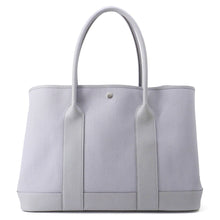 将图像加载到图库查看器中，HERMES Neo Garden Voyage Green PantanH086717CK Toile Offiche Negonda Leather Size 41
