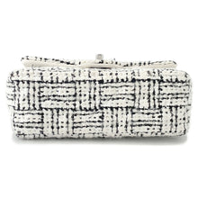 Load image into Gallery viewer, CHANEL Mini Matelasse ChainShoulder White/BlackA69900 Tweed
