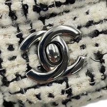 Load image into Gallery viewer, CHANEL Mini Matelasse ChainShoulder White/BlackA69900 Tweed
