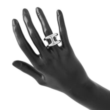 将图像加载到图库查看器中，HERMES Osmoz Ring Size GM/53/#13 SV925
