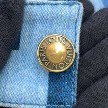 将图像加载到图库查看器中，LOUIS VUITTON Denim Jacket Size 34 Blue Cotton98% Polyurethane2%
