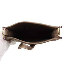 将图像加载到图库查看器中，HERMES Evelyne Long Etoupe/Blue Indigo Taurillon Clemence Size TPM
