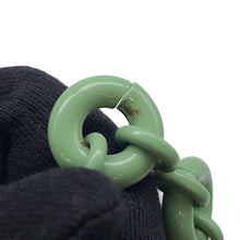 Load image into Gallery viewer, LOEWE Donut Chain Strap Green Aluminum varnish
