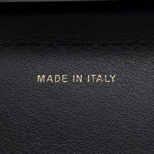 Load image into Gallery viewer, FENDI FF logo strap Black Canvas Leather
