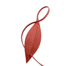 Load image into Gallery viewer, FENDI Snail Bag Charm Orange/Brown Leather
