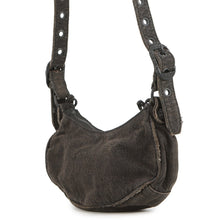 将图像加载到图库查看器中，BALENCIAGA Le Cagoule Shoulder Bag Black671309 Denim Size XS
