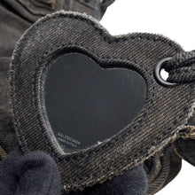 将图像加载到图库查看器中，BALENCIAGA Le Cagoule Shoulder Bag Black671309 Denim Size XS
