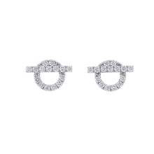 Load image into Gallery viewer, HERMES Earrings 《Finesse》H219510B 00 18K White Gold
