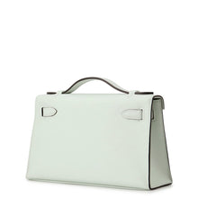 将图像加载到图库查看器中，HERMES PochetteKelly VertPeppermint Swift Leather
