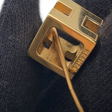 将图像加载到图库查看器中，HERMES Cage Ash H Cube Necklace Gold Gold Plated
