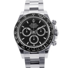 Load image into Gallery viewer, ROLEX Cosmograph Daytona W40mm Stainless Steel Black Dial126500LN
