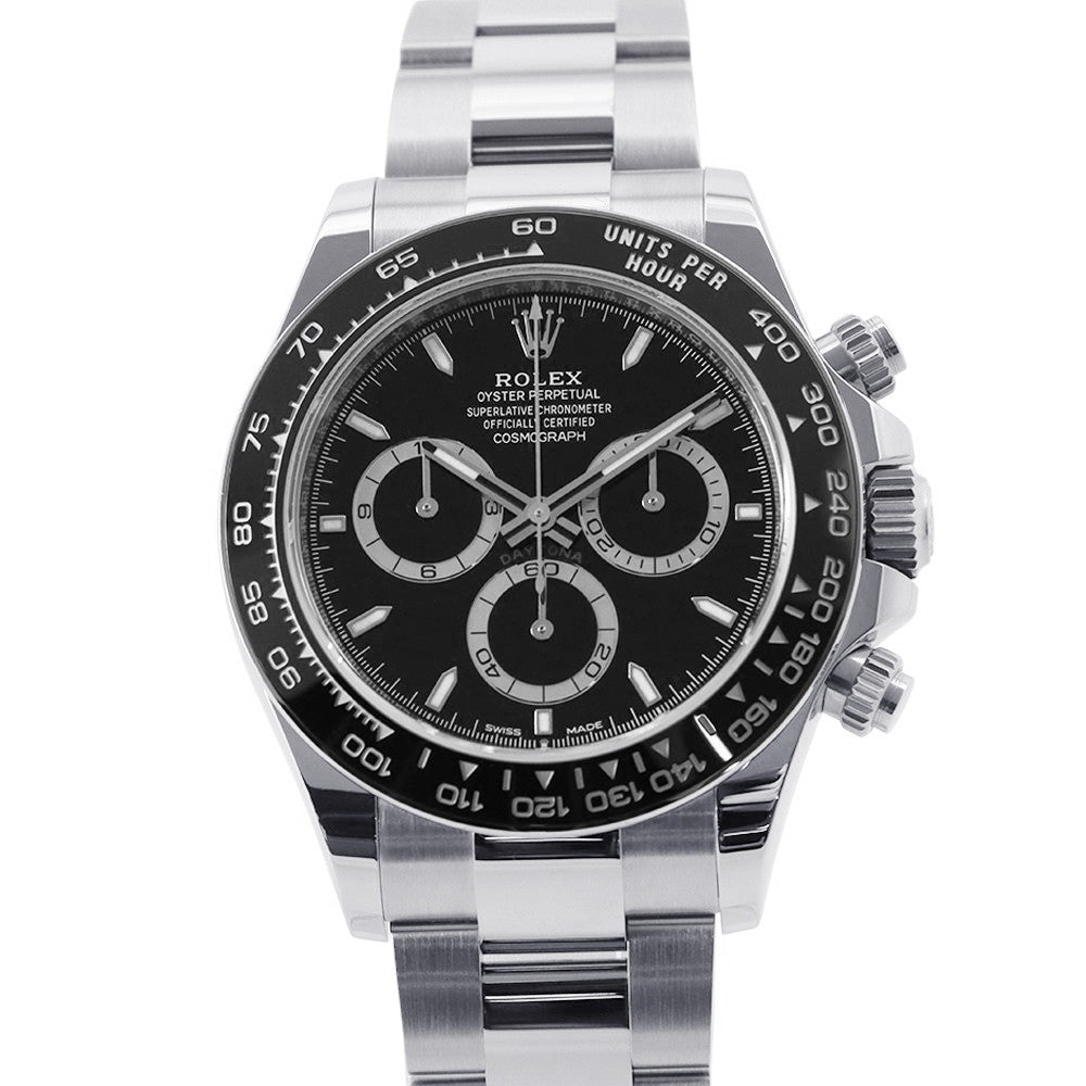 ROLEX Cosmograph Daytona W40mm Stainless Steel Black Dial126500LN