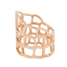 Load image into Gallery viewer, HERMES Niloticus Ombre Ring Size 52/#12 18K Pink Gold
