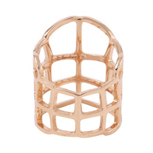 Load image into Gallery viewer, HERMES Niloticus Ombre Ring Size 52/#12 18K Pink Gold
