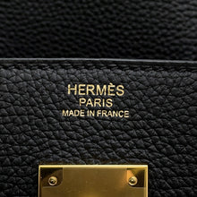 将图像加载到图库查看器中，HERMES Birkin Black Togo Leather Size 30
