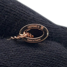 Load image into Gallery viewer, HERMES Pop H Necklace Rocabar White/Marron glacé Metal
