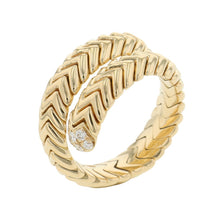 Load image into Gallery viewer, BVLGARI Spiga Ring 18K Yellow Gold
