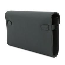 Load image into Gallery viewer, HERMES Kelly wallet long to go Vert Mangrove Evercolor
