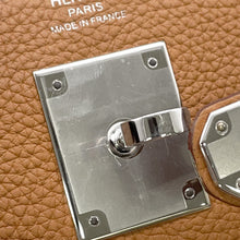 将图像加载到图库查看器中，HERMES Kelly Retourne sewing Gold Togo Leather Size 28
