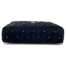 Load image into Gallery viewer, CHANEL Vanity case BlackAP4860 Velvet Strass

